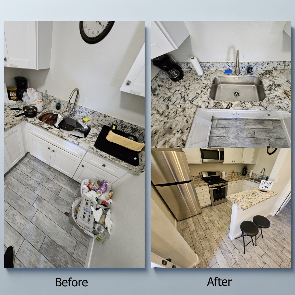 San Diego Cleaner before and after