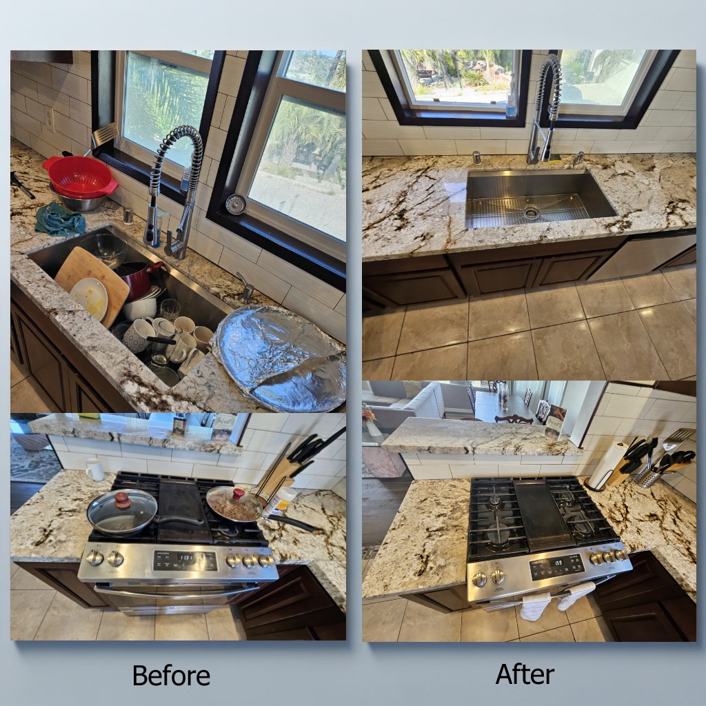 San Diego Cleaner before and after
