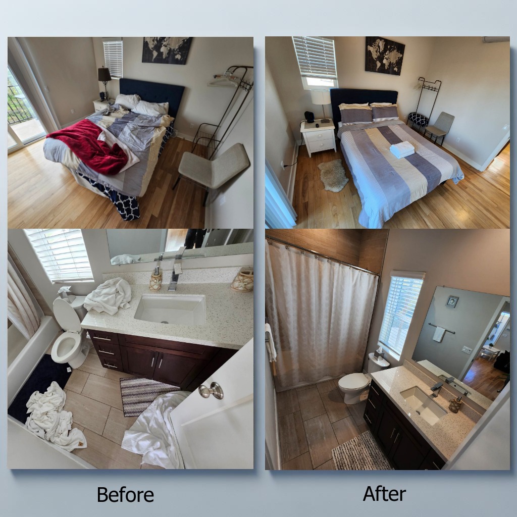 San Diego Cleaner before and after